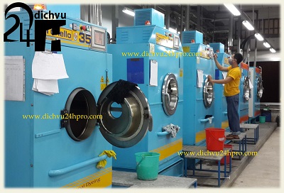 Máy giặt hấp áo vest công nghiệp